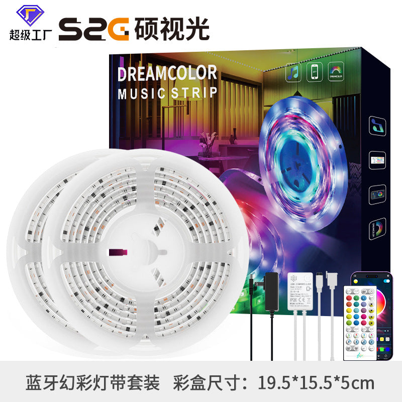 RGBIC Smart LED Strip Light with Bluetooth Control