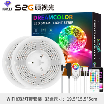 RGBIC Smart LED Strip Light with Bluetooth Control
